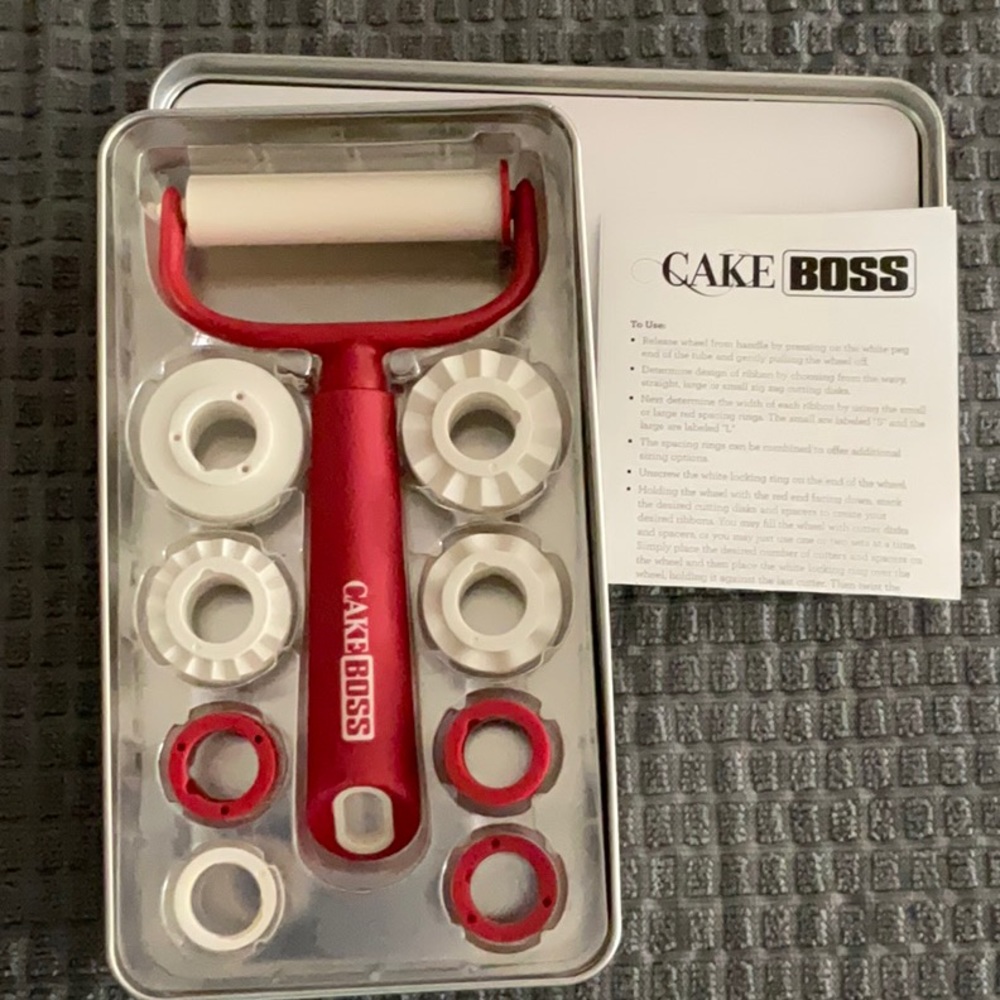 CAKE BOSS FONDANT CUTTER
